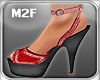 [M2F]Red N Black Sandals