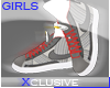 Girls Nike blazers gray