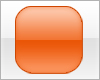 Orange Gloss ToeNails