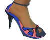 (MSis)Peach & Blue Shoes