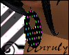 Disco Earrings Black