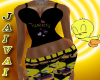 Black Yellow Sweety Pjs