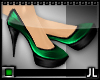 JL. Lue: Heels- Green