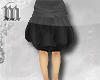 m> Rose Skirt Black