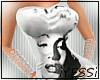 (Y)xxl White Marilyn Mon