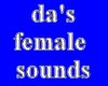 da's female sounds