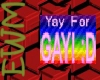 Yay For Gay stamp