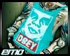 Emo OBEY Tank Cyan K1