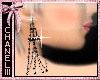 C! BLACK DIAMOND EARRING