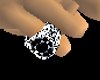 !BLACK/DIAMOND (LM) RING