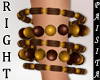 (ISA)WOOD BEADS BRACE R