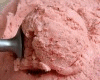 strawberry icecream cone