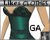 L3dw GA Green Gown