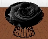 Black Rose Cuddle Chair