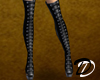 Thigh boots (black) By Dirili