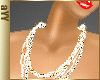 aYY-Multi  Long Necklace silver