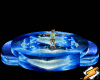 ! Crystal Heart Tub blue