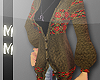 m> Winter Cardigan Brown