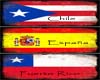 Bandera Esp/Pr/Chile