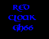 Dark Red Romance Cloak