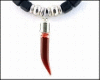 fang blood vial necklace