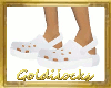 White Female Crocs