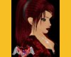 Blood Red Hair-ponytail