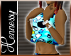 Blue Apes PJs shirt