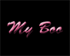 My Boo Sticker