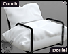 ! White Pillow Couch