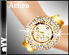 aYY-Lux Diamond Action Watches Gold