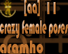 [aa]11 crazy female pose