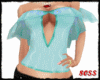 (ii) Blue Sexy Top