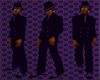 ~JP~Black&PurpGucciPants