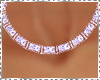 !B Purple Ice Necklace