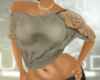 "U"ShoulderTopGreen