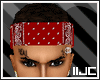 [J] Red Head Bandana
