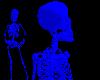 Skeleton Blue Ghost
