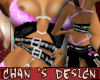 CsD sexy suit pink black