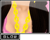 #Plastic Chain - Yellow#
