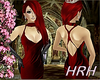 HRH Gothic Red Velvet Gown