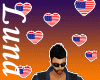 Luna Fly Hearts USA