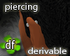 *Dona*Derivab ear stud L