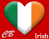 CB Irish Flag Heart