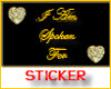 I AM SPOKEN FOR