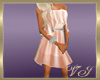 silk pink dress