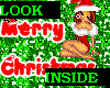 Merry x-mas glitter doll