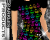 *S Cupcake Rainbow Tee