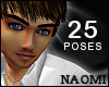 25 Pose Male Avatar 2