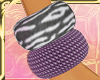 Zebraxviolet bracelet